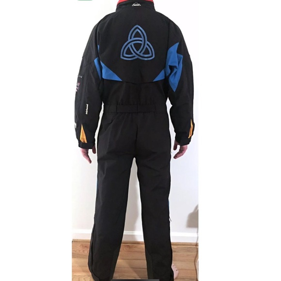 Helly Hansen One Piece Snow Ski Suit Bib M L XL - Picture 8 of 9